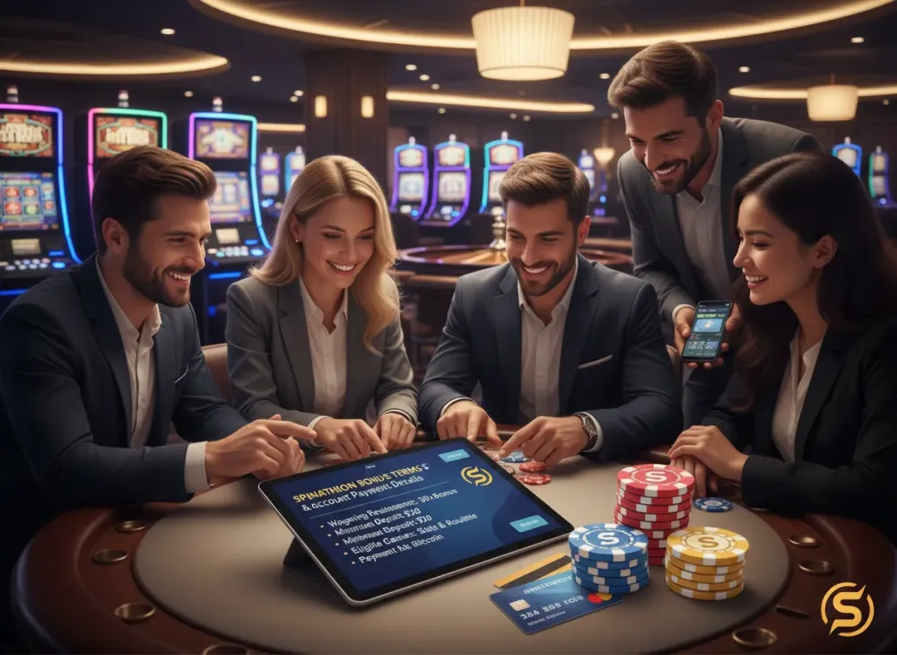 Spinathlon bonus guide for casino wagering terms