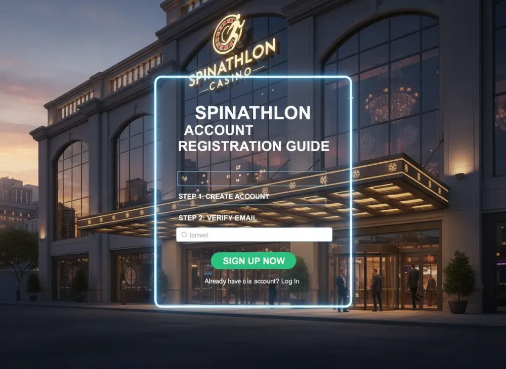Spinathlon sign up guide for casino account access